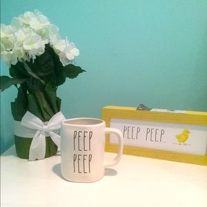 Rae Dunn “PEEP PEEP” Easter coffee/tea mug